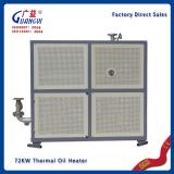 Electric thermal oil boiling system for chemical processing